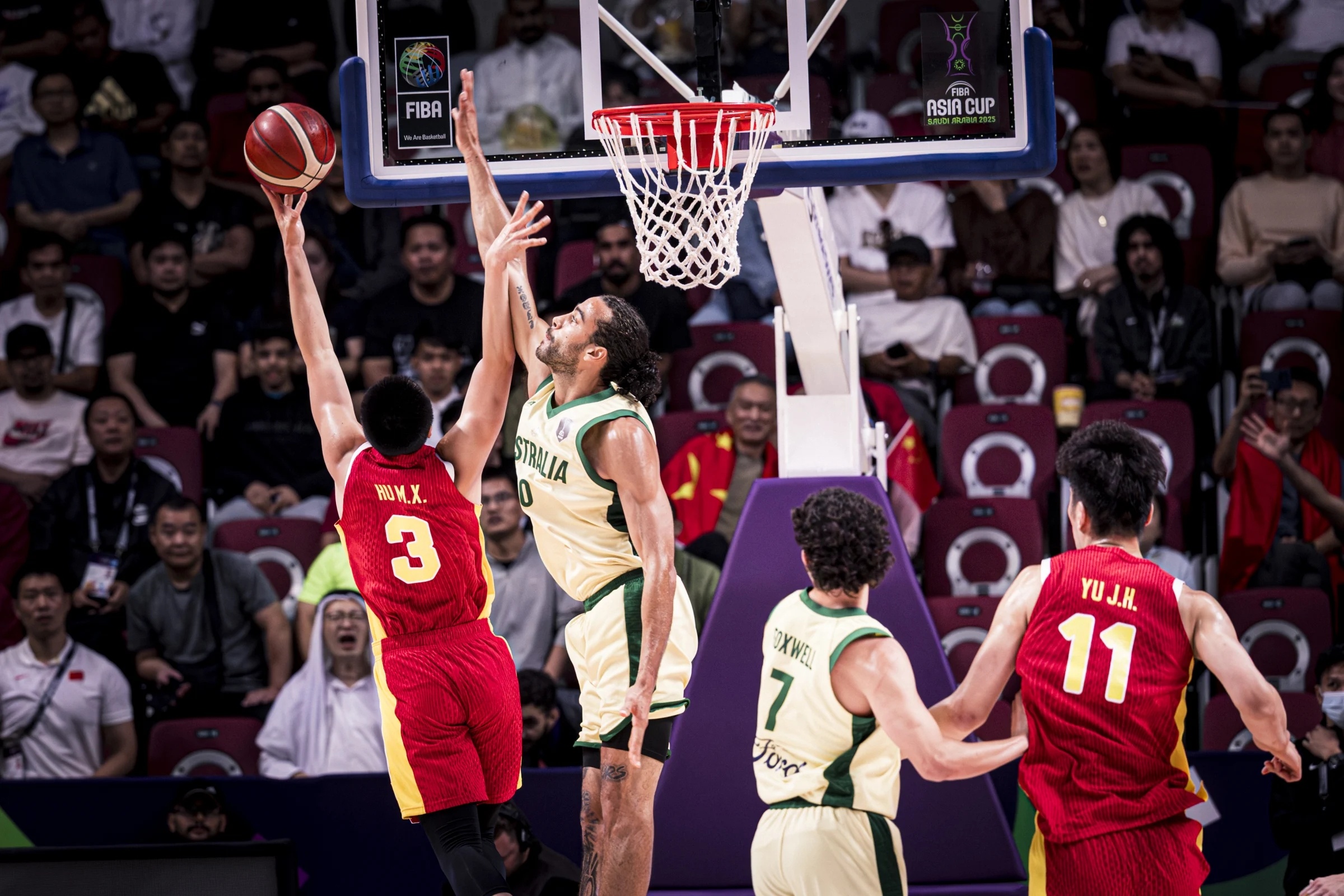 篮球决赛，中国VS澳大利亚