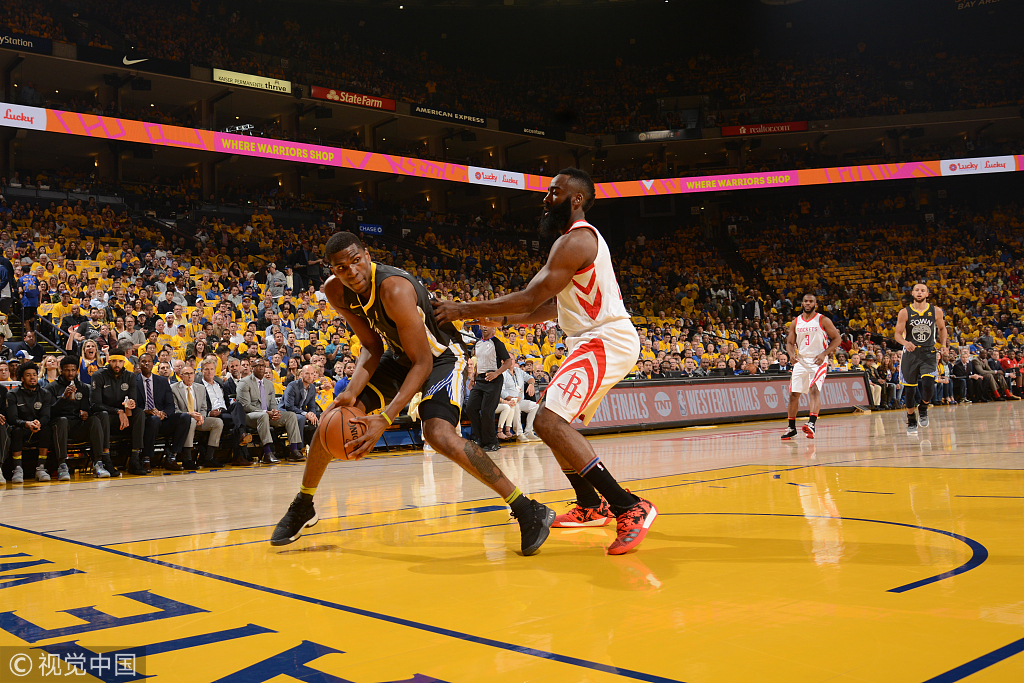 NBA西决火箭VS勇士G4，一场经典战役的回顾与解析